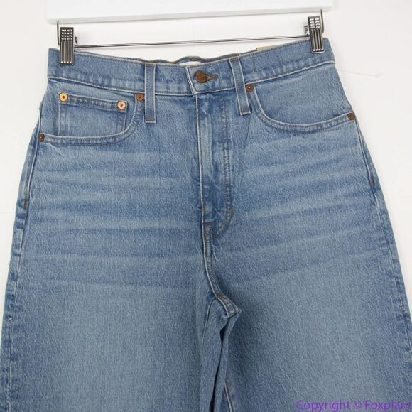NEW Madewell USA-made Balloon Jeans in Whistler Wash, 26 - Picture 3 of 16